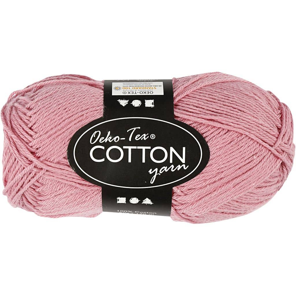 Katoen Garen Roze