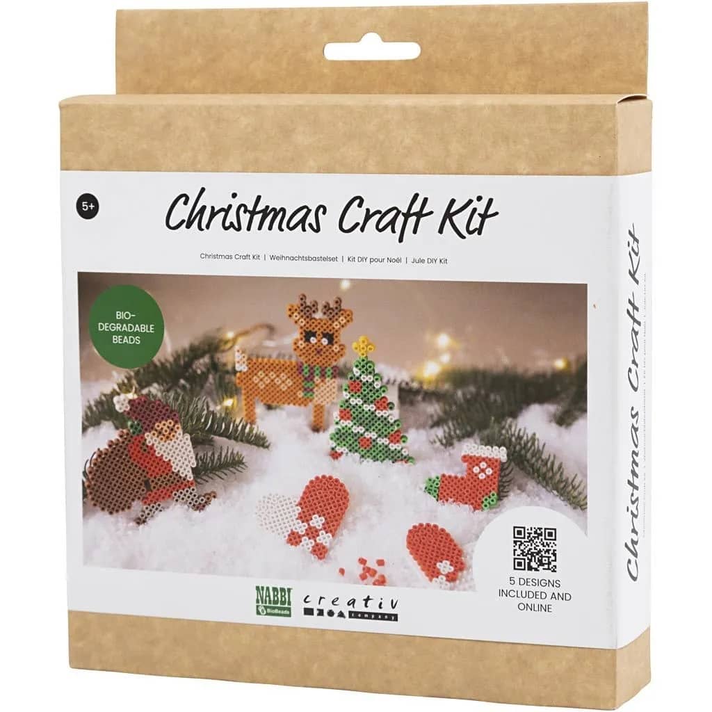 Knutselpakket kerstdecoratie van strijkkralen