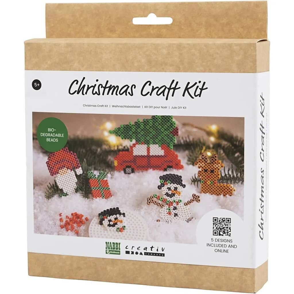 Kerstpakket bio strijkkralen