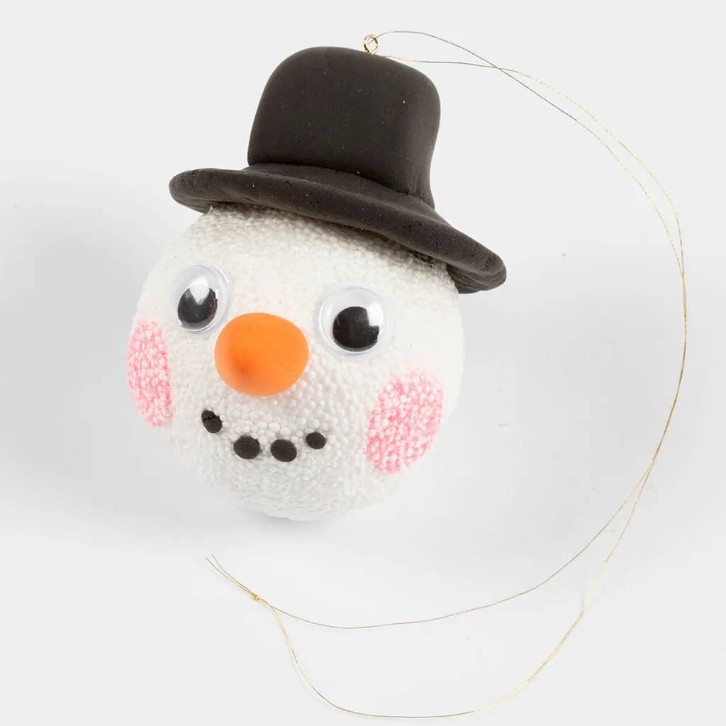 Knutselset Kerstballen maken | Sneeuwpop en Rendier