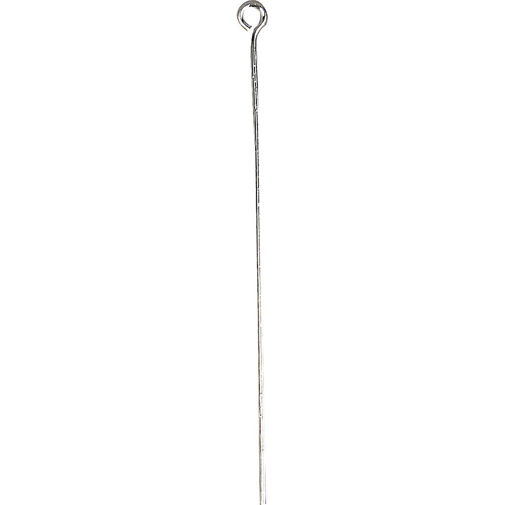 Kettelstift verzilverd