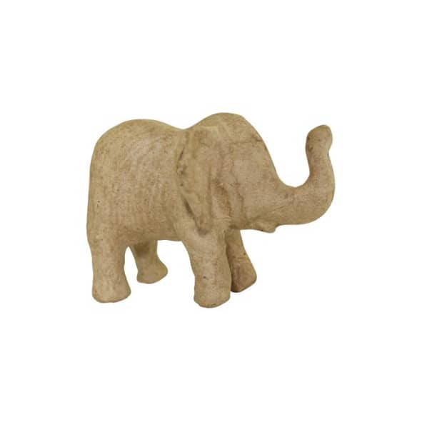 Kleine Olifant van papier-maché
