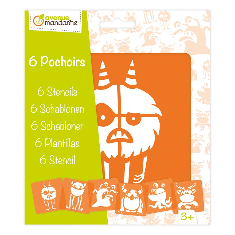 Sjablonen met Monsters