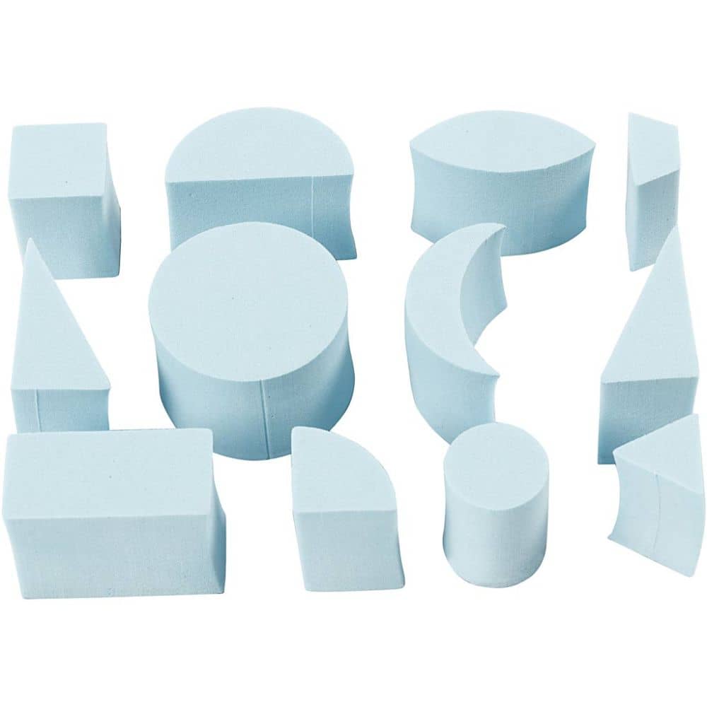 Foam Stempels 12 st