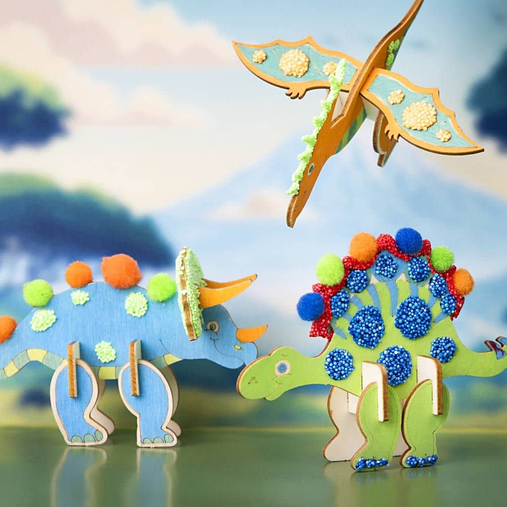 Knutselidee - Dinosaurus maken