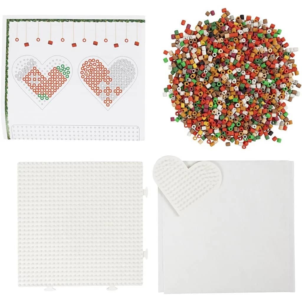 Inhoud knutselpakket kerstdecoraties maken