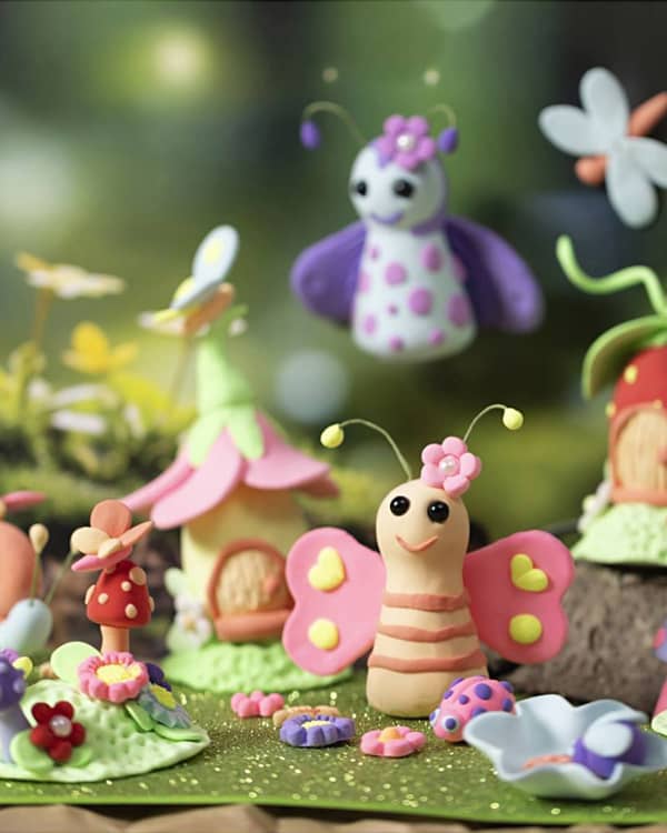 Elfjes wereld van Silk Clay