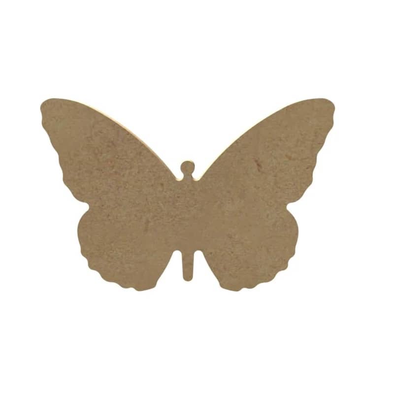 MDF Vlinders 10 cm