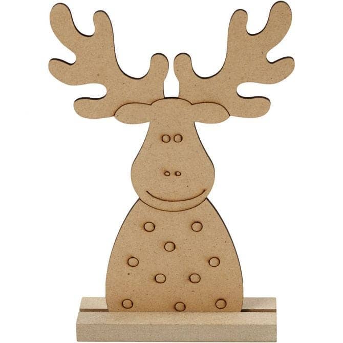 Kerstfiguren van Hout - Rendier