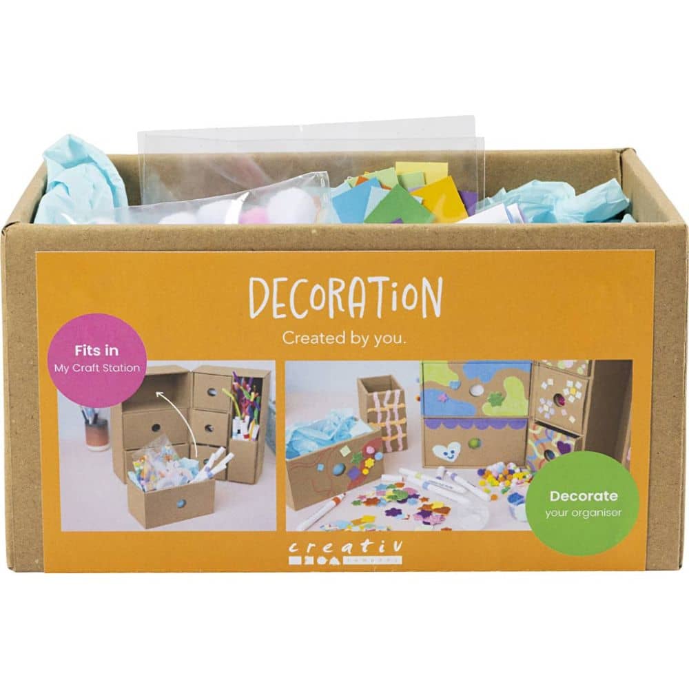 Mini Knutselstation Decoratie