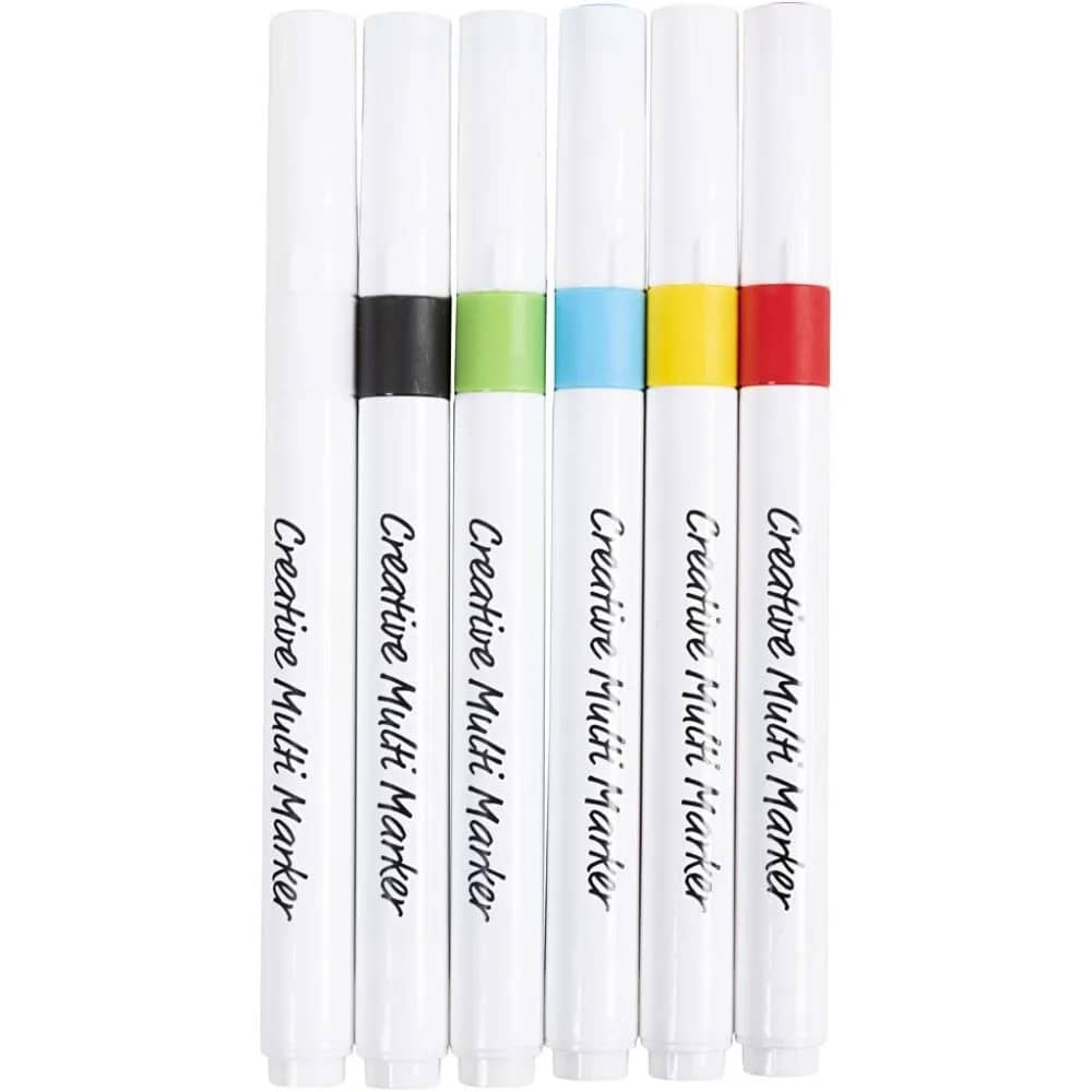 Acryl stiften voor kinderen - 6 st