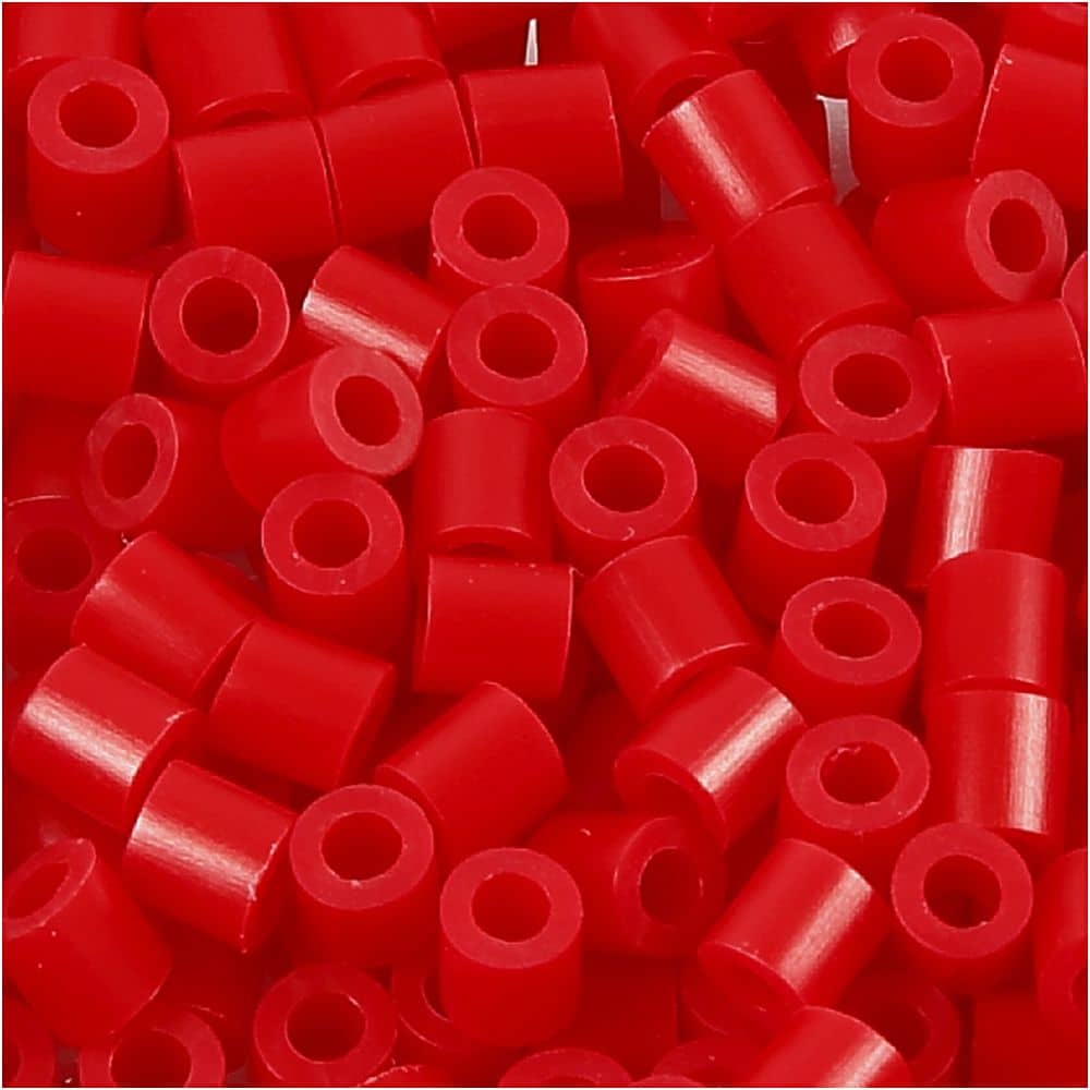 Nabbi strijkkralen rood