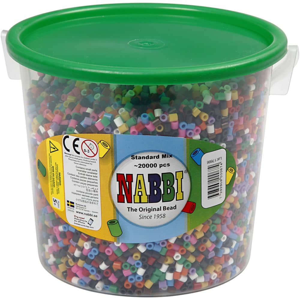 Nabbi strijkkralen mix