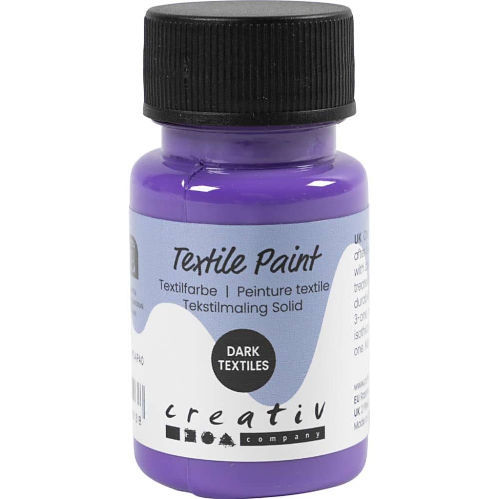 Dekkende Textielverf | Diverse kleuren | 50 ml