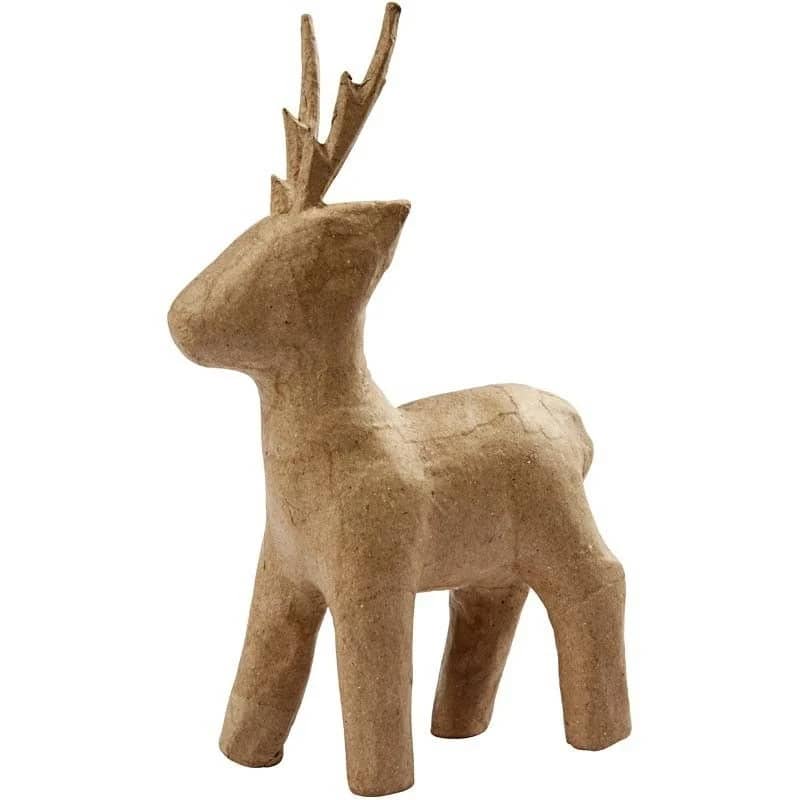 papier-mache rendier