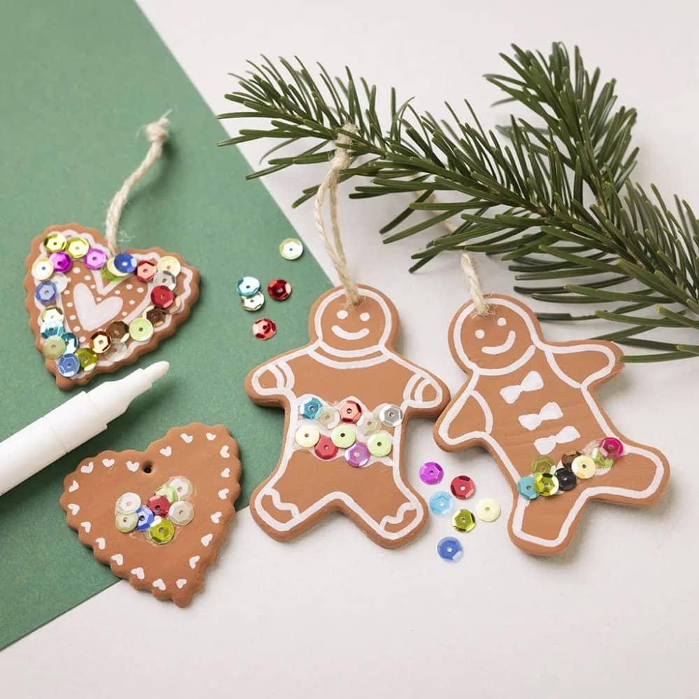 Uitsteekvormen in Kerst thema | 4 st