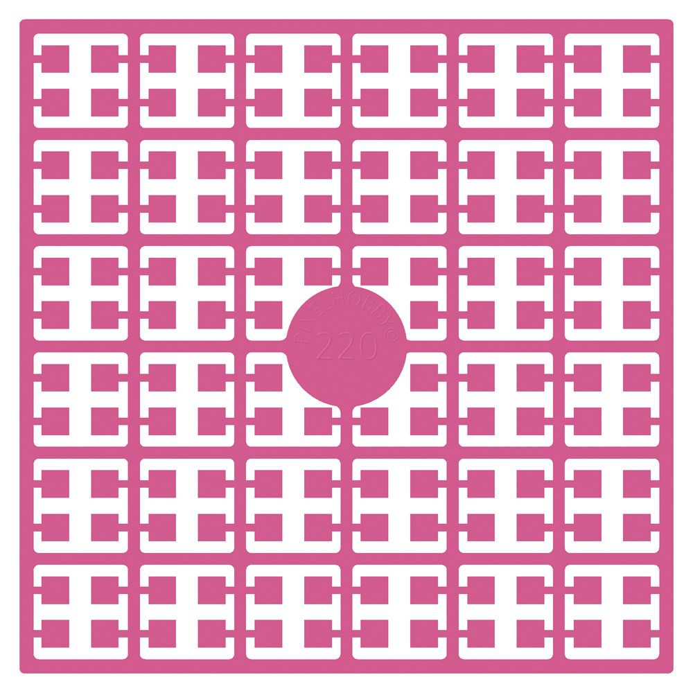 Pixelhobby Pixelmatje Classic | Kleur Roze 220