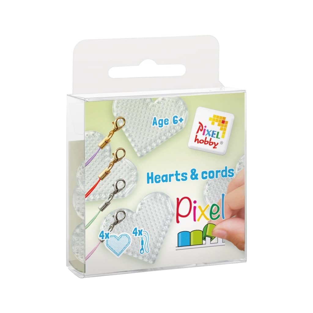 Pixelhobby Sleutelhanger medaillons Hart