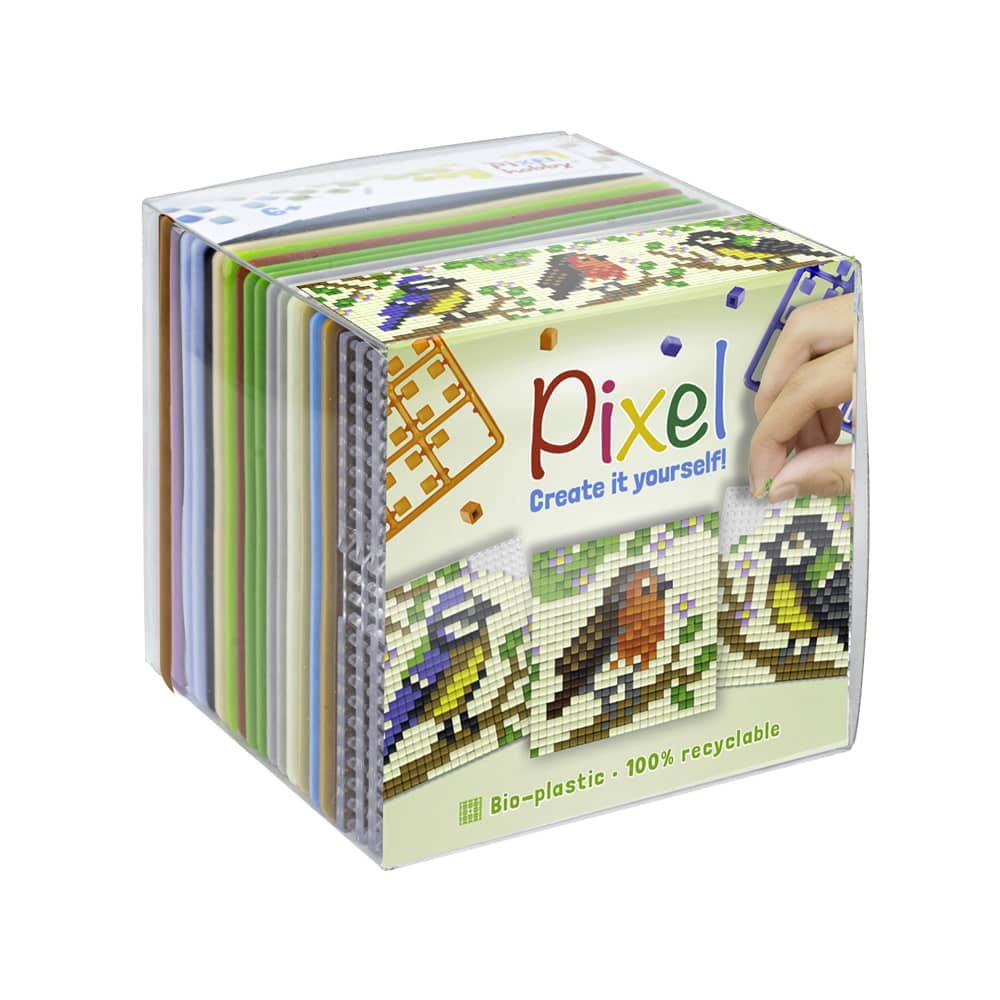 Pixelhobby Kubus Vogels - Knutselen met kinderen