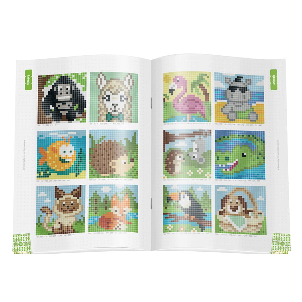 Pixelhobby Patronen voor basisplaat 6 x 6 cm classic