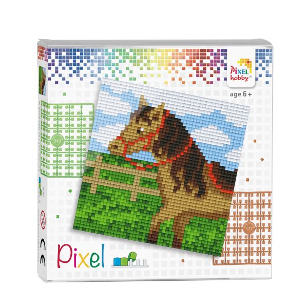 Pixelhobby set voor kinderen - Paardje