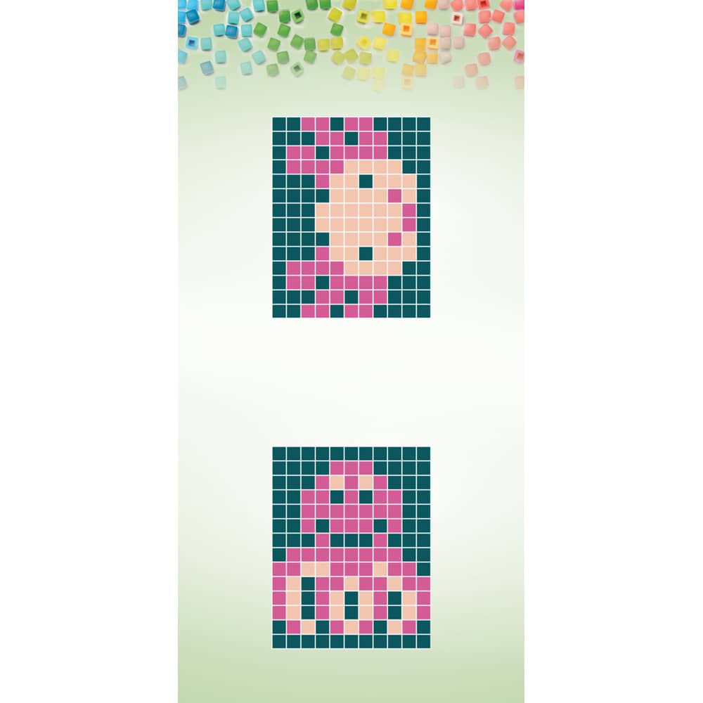 Pixelhobby Sleutelhanger Axolotl