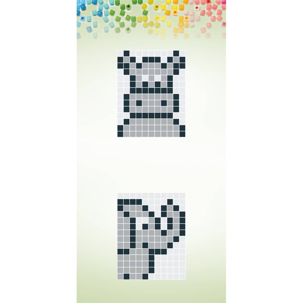 Pixelhobby Sleutelhanger Nijlpaard - Olifant