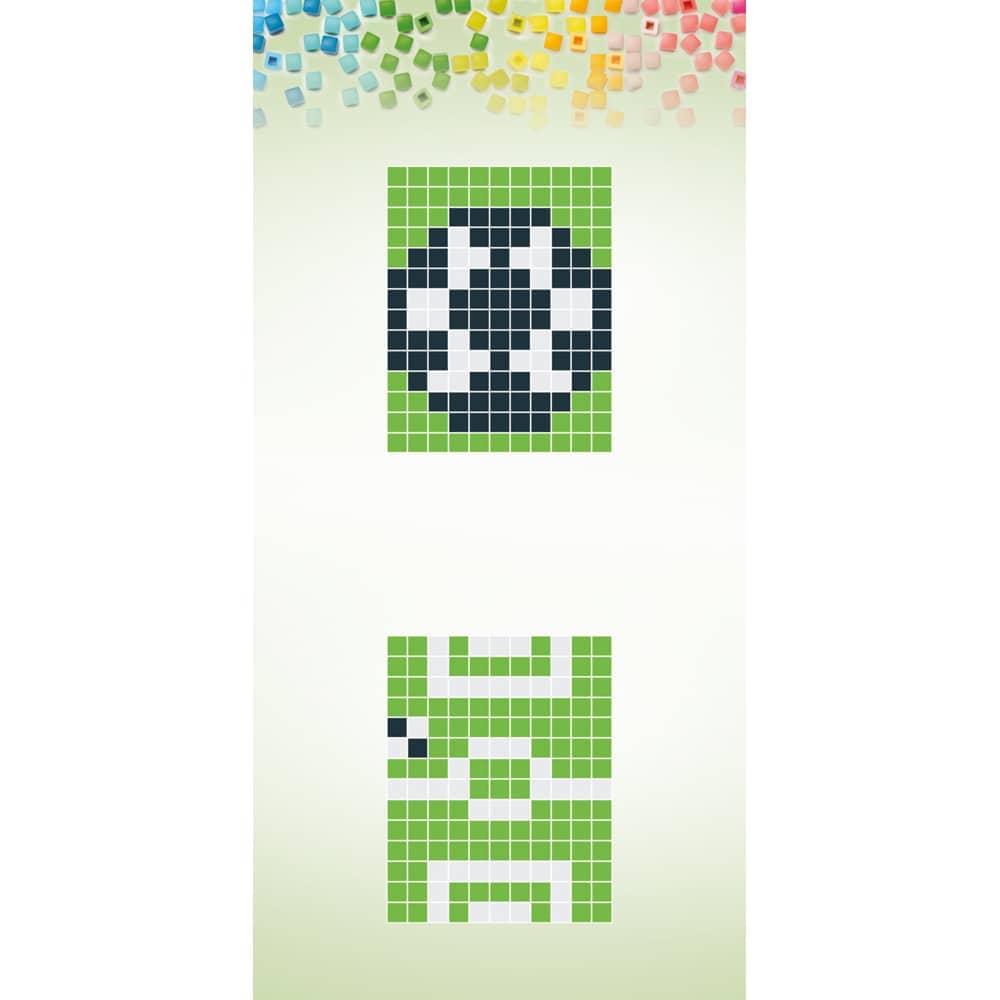 Patronen Pixelhobby Sleutelhanger Voetbal