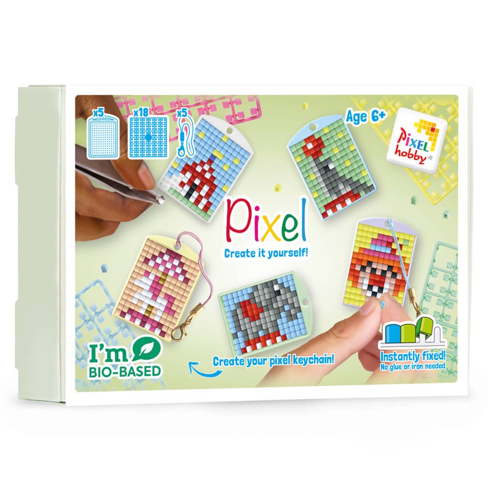 Pixelhobby Sleutelhangers Box Circus
