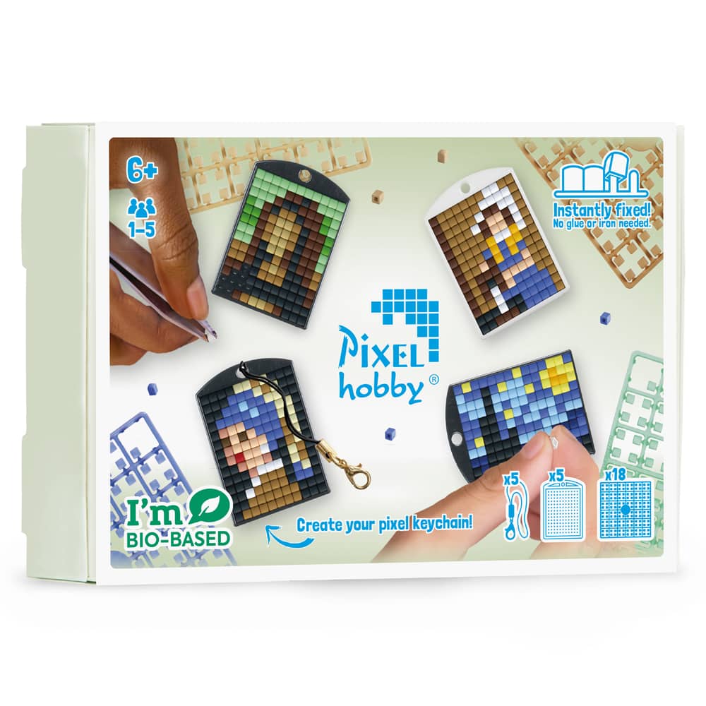 Pixelhobby Sleutelhangers maken - Kunst