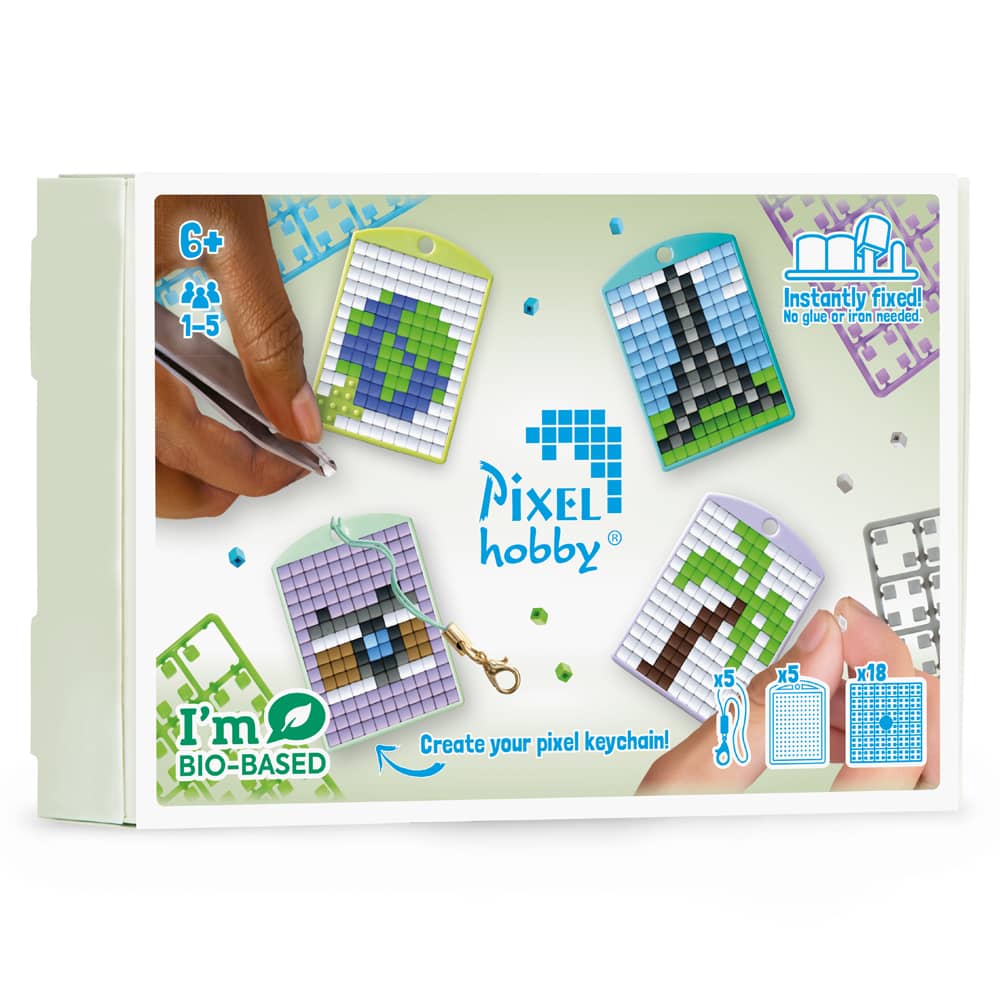 Pixelhobby Sleutelhangers maken - Reizen