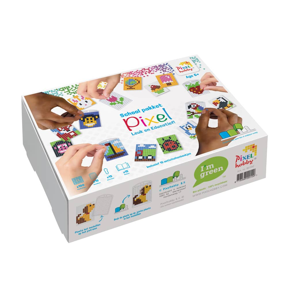 Pixelhobby Sleutelhanger School Pakket
