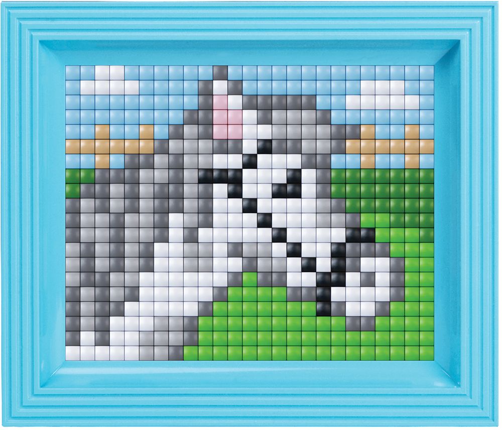 Pixelhobby XL cadeauset met lijst - Thema Paard