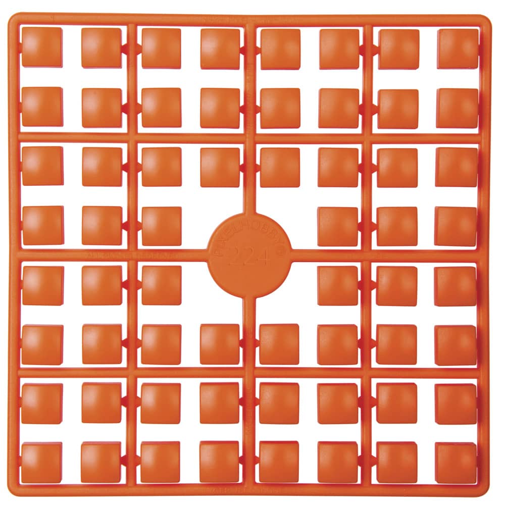 Pixelhobby XL Pixelmatje oranje rood 224