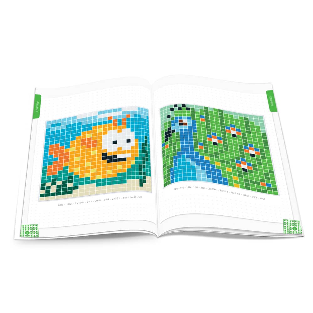 Pixelhobby XL patronen boekje voor flexibele basisplaat 12 x 12 cm