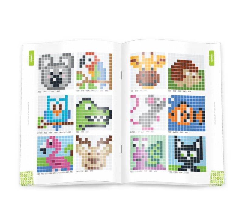Pixelhobby Patronenboekje XL pixels op basisplaat