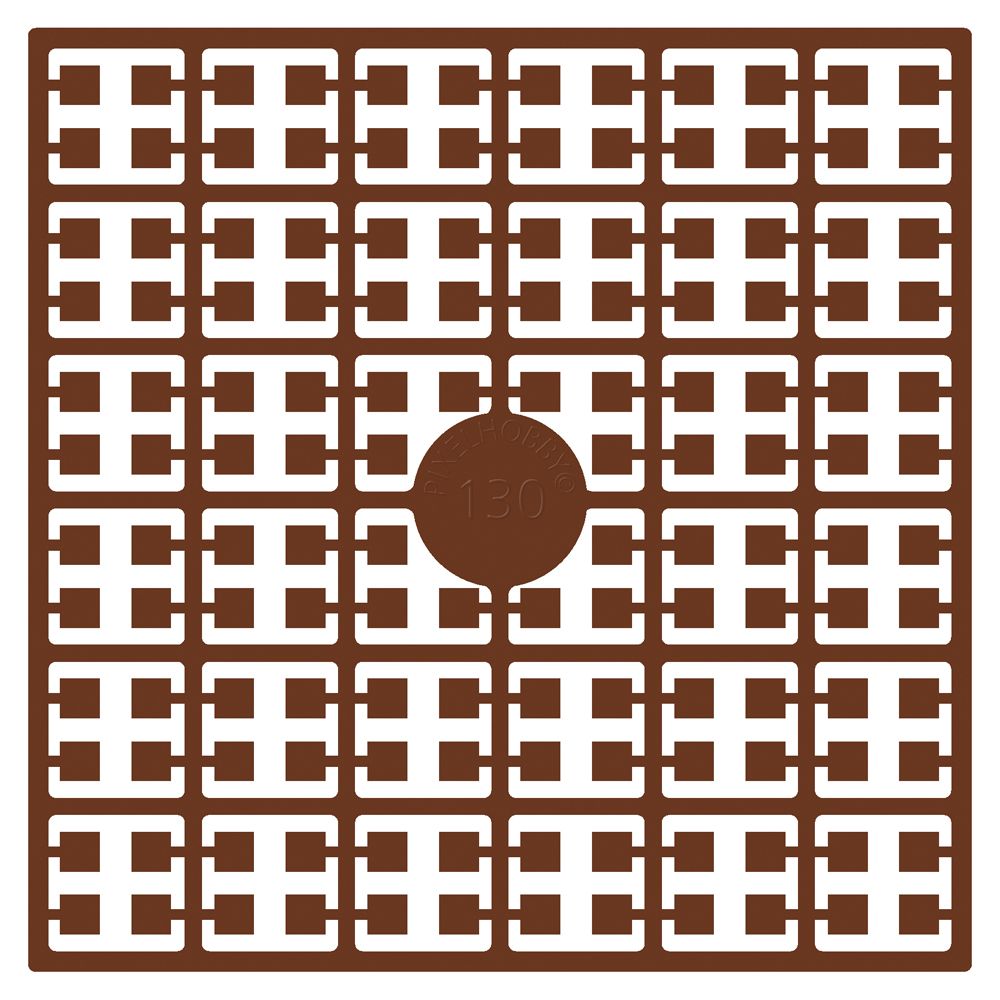 Pixelhobby matje classic pixels - kleur bruin