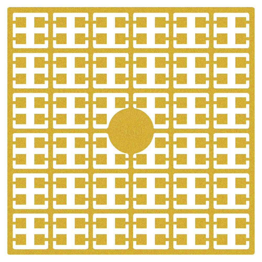 Pixelhobby Pixelmatje kleur goud 560