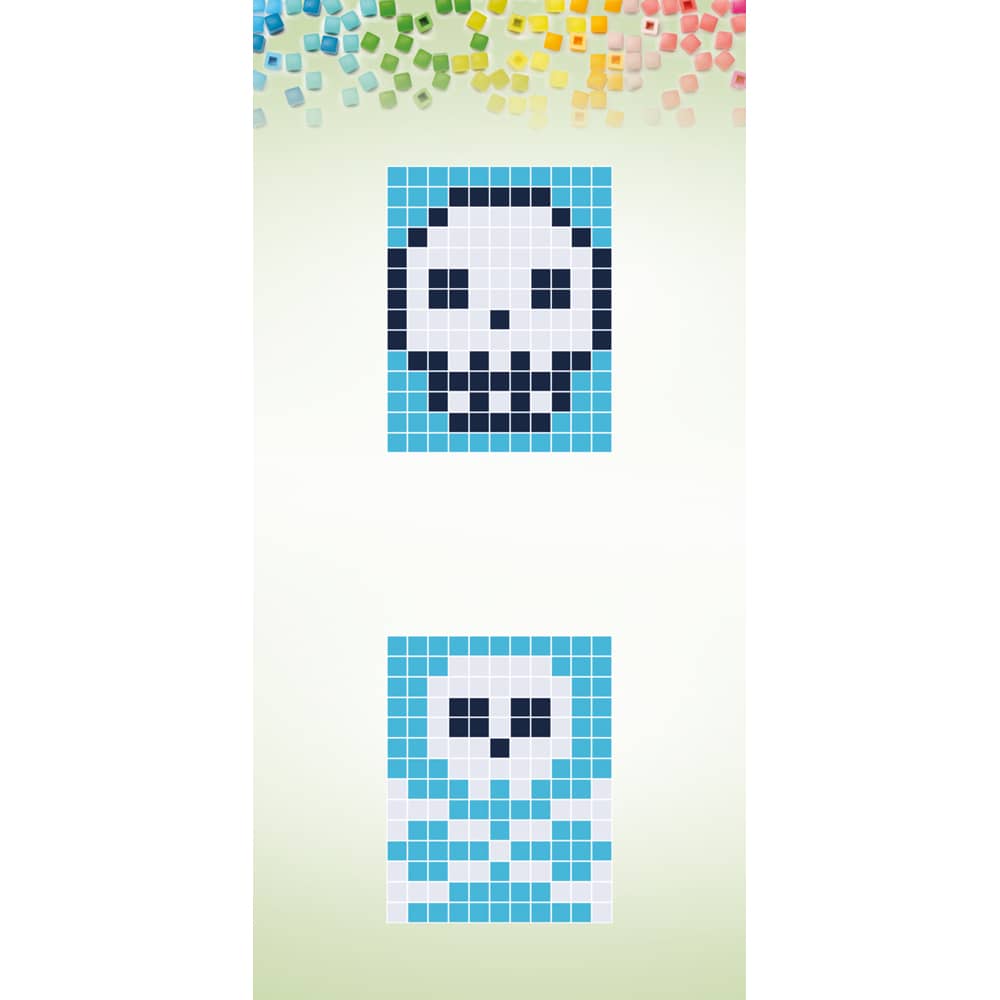 Pixelhobby Sleutelhanger maken - Doodshoofd