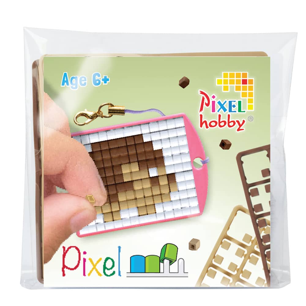 Pixelhobby Sleutelhanger Egel