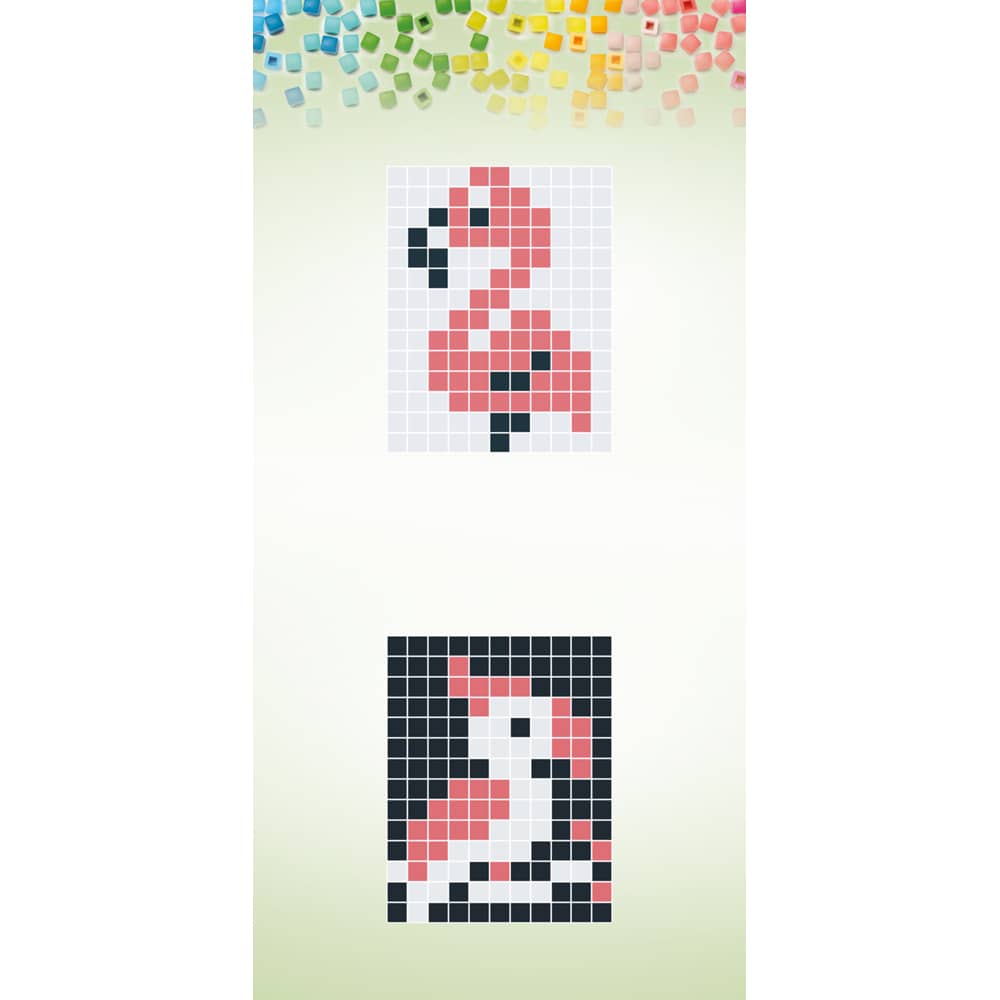 Pixelhobby voor kinderen - Sleutelhanger Flamingo maken