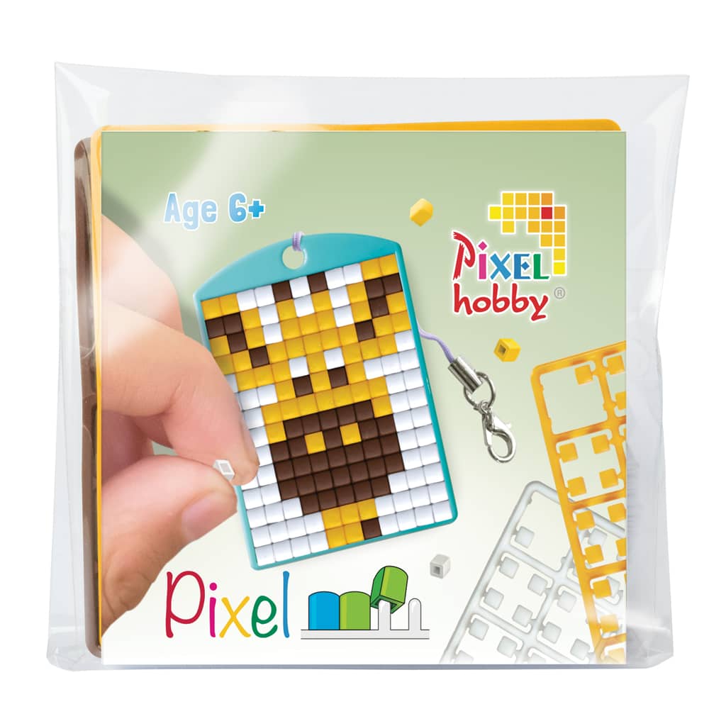Pixelhobby Sleutelhanger maken - Giraf