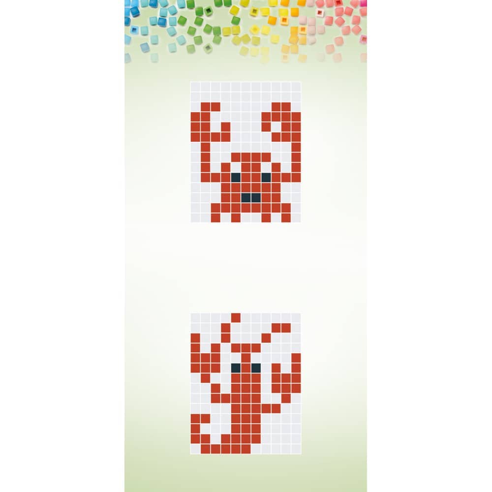 Patronen Pixelhobby Sleutelhanger Krab