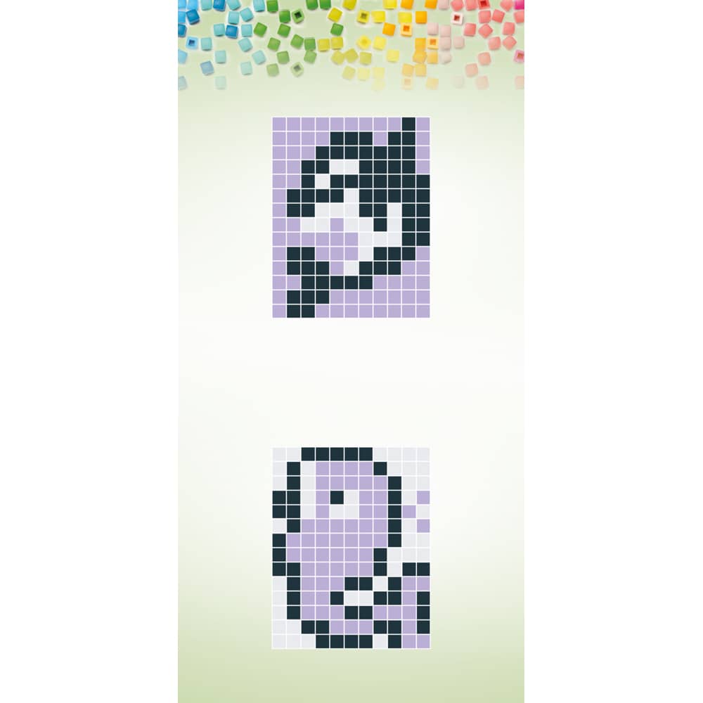Pixelhobby Sleutelhanger Patroon Orka