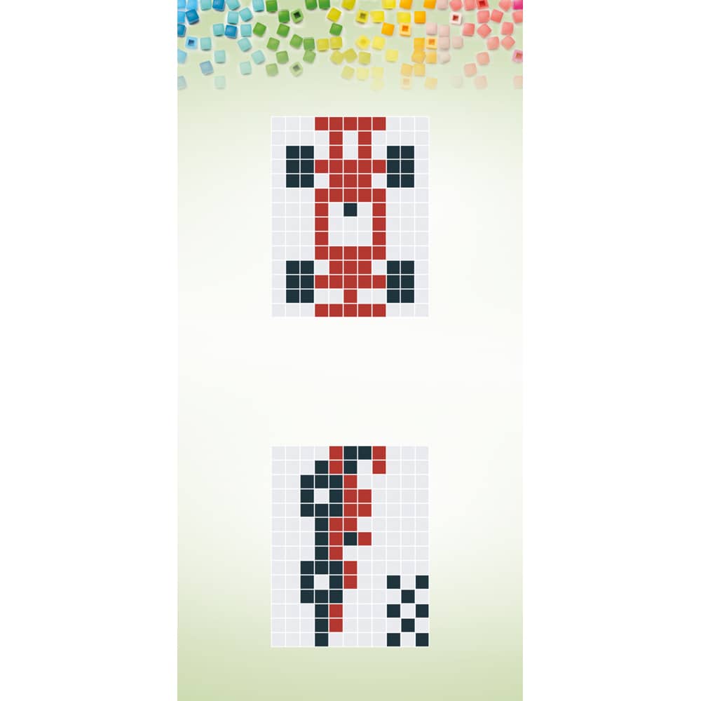 Pixelhobby Sleutelhanger Racewagen