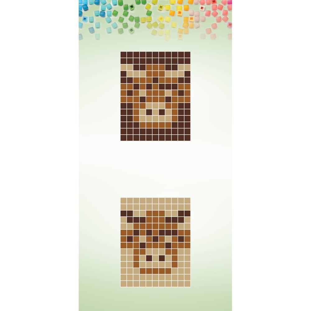 Pixelhobby Sleutelhanger Schotse Hooglander Patroon