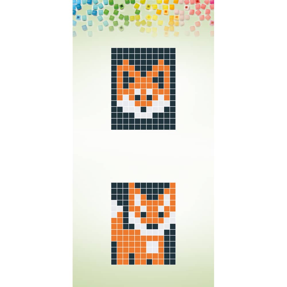 Pixelhobby Sleutelhanger vos