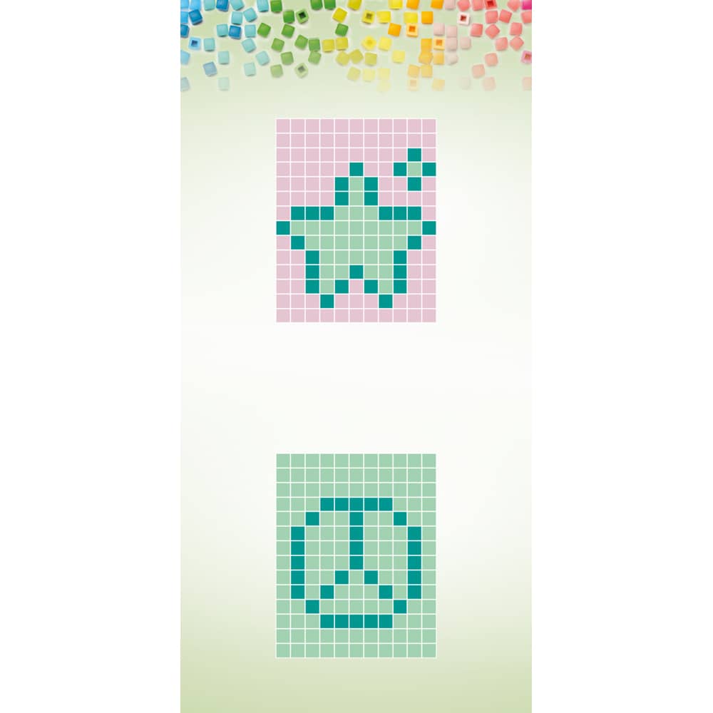 Pixelhobby Sleutelhanger Zeester