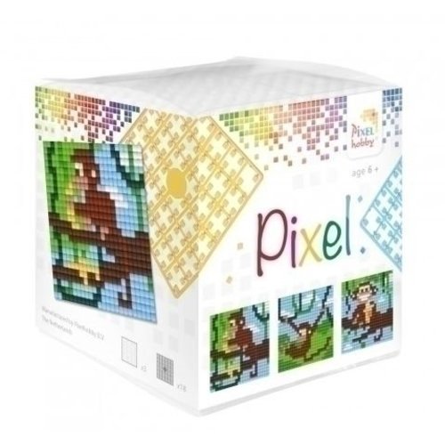 Pixelhobby Kubus Aapjes
