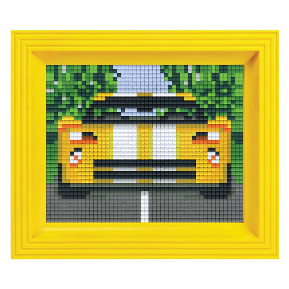 Pixelhobby Racewagen met lijst